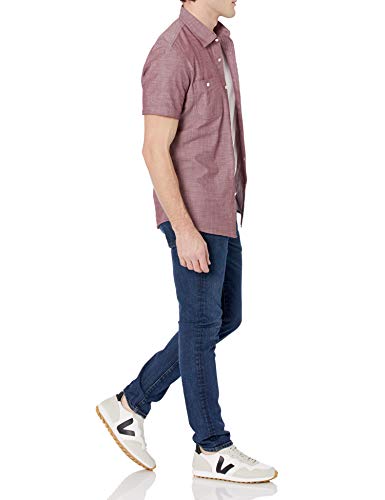 Amazon Essentials Men's Short-Sleeve Chambray ShirtProduct Image