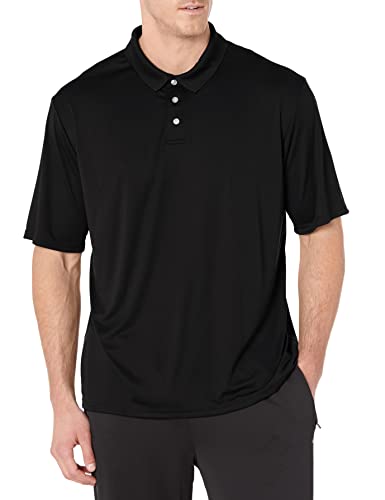 Hanes Sport Men's Polo Shirt, Men's Cool DRI Moisture-Wicking Performance Polo Shirt, Jersey Knit Pe